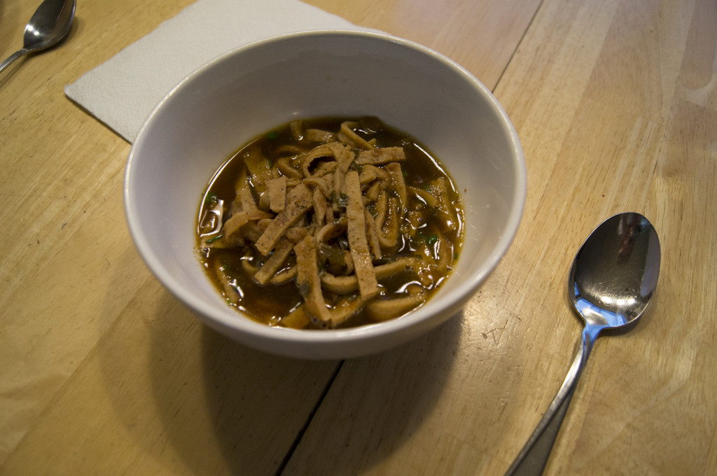 Selbstgekochte Pfannkuchensuppe Mountlake Terrace