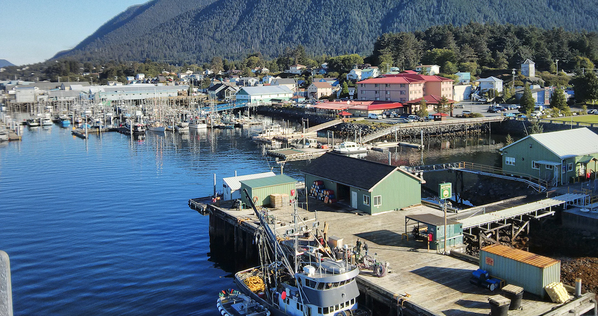 Ankunft in Sitka, AK